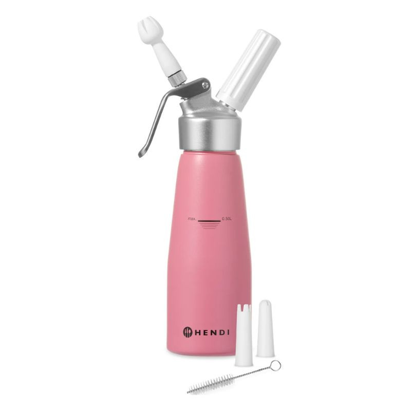Sifon voor slagroom Rose - 0,5 L - HENDI Sifon voor slagroom Rose - 0,5 L - HENDI