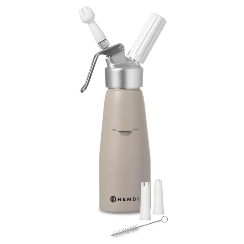 Siphon à Chantilly Taupe - 0,5 L - HENDI Siphon à Chantilly Taupe - 0,5 L - HENDI