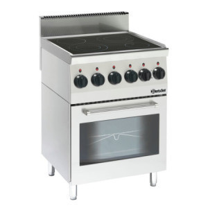 Elektrische Kookplaat 4 Pits Keramisch - Serie 600