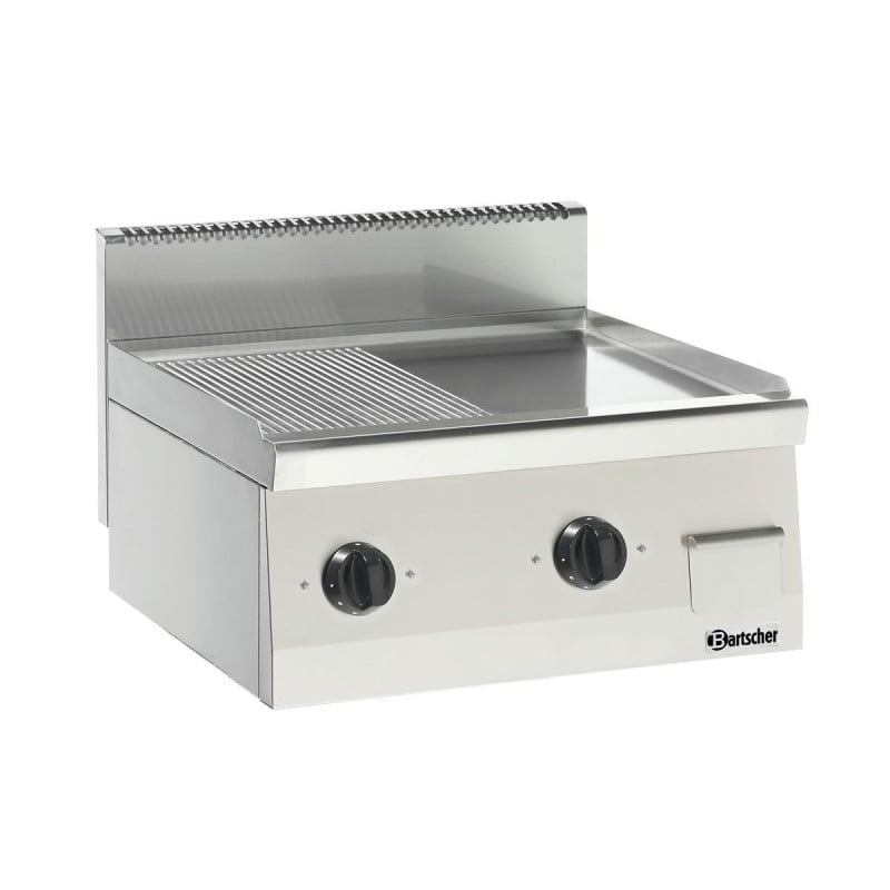 Elektrische Bakplaat om neer te zetten Glad en Geribbeld - Serie 600 - 7200 W Elektrische Bakplaat om neer te zetten Glad en Geribbeld - Serie 600 - 7200 W