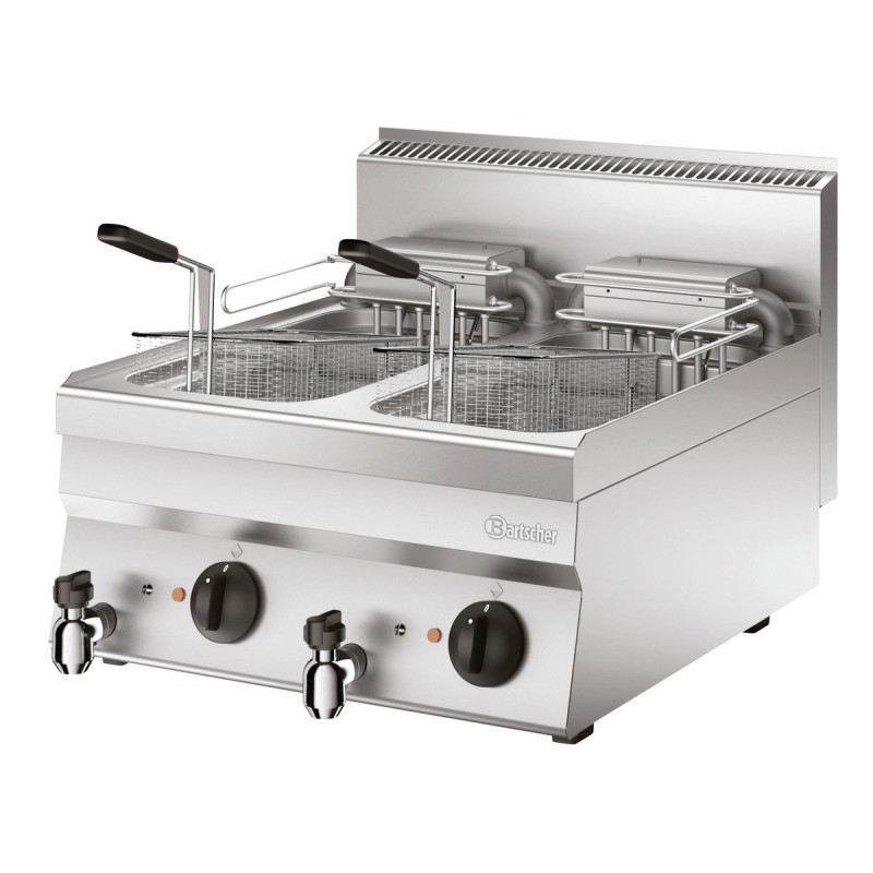 Elektrische Friteuse om neer te zetten - Serie 650 - 2 x 10 L Elektrische Friteuse om neer te zetten - Serie 650 - 2 x 10 L
