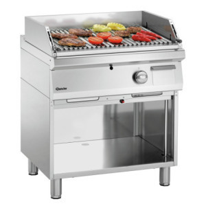 Grill met Lavasteen - Serie 700 - 18000 W