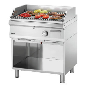 Grill met Lavasteen - Serie 700 - 18000 W