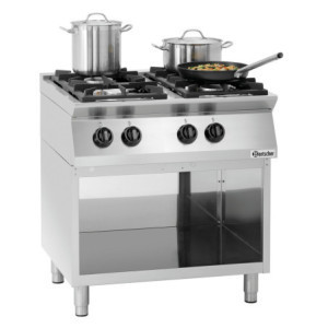 Gasherd mit 4 Brennern - Serie 700