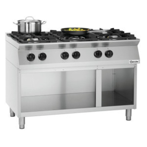 Gaskookplaat 6 Pitten - Serie 700