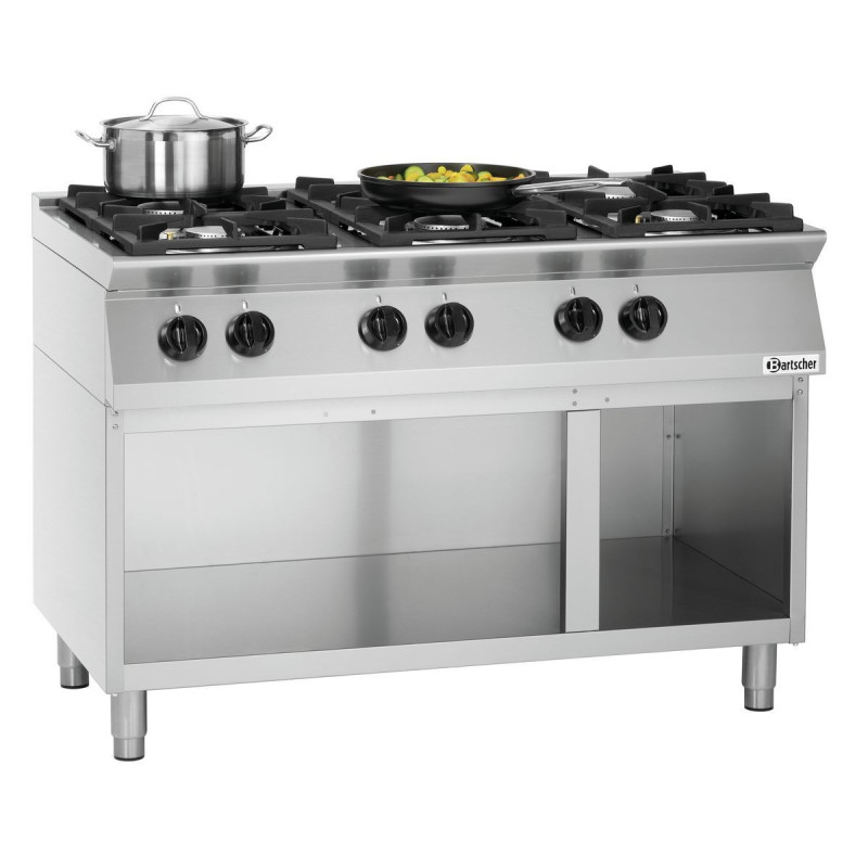 Gasherd mit 6 Brennern - Serie 700 Gasherd mit 6 Brennern - Serie 700