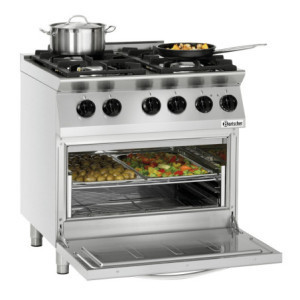 Gaskookplaat 4 Pitten - Serie 700
