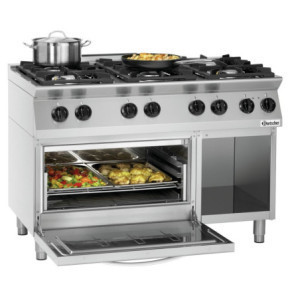 Gasherd mit 6 Brennern - Serie 700