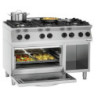 Gasherd mit 6 Brennern - Serie 700