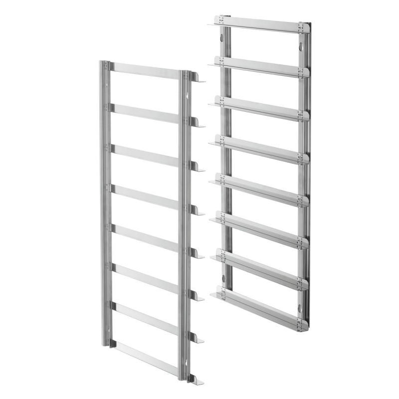 Glissières de Support pour Four Mixte à Vapeur 10 Niveaux Glissières de Support pour Four Mixte à Vapeur 10 Niveaux