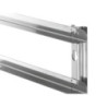 Ondersteuningsrails voor 10-niveaus combi-stoomoven