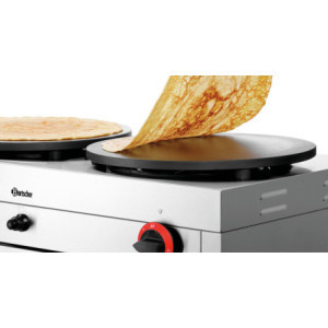 Dubbele Gas Crêpière - Ø 40 cm