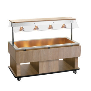 Chariot Buffet Warm Kind - 4 x GN 1/1
