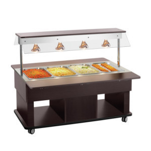 Chariot Buffet Warm Kind - 4 x GN 1/1