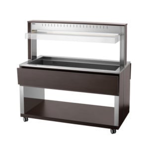 Chariot Buffet Chaud - 4 x GN 1/1
