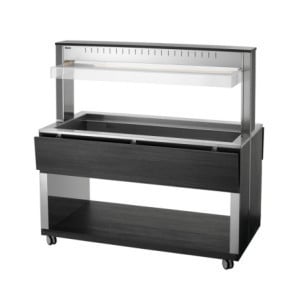 Chariot Buffet Chaud - 4 x GN 1/1