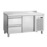 Positive Refrigerated Table 1 Door and 2 Drawers GN 1/1 with Backsplash