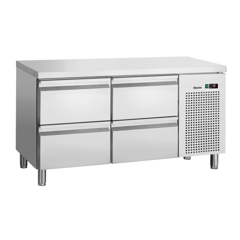 Positive Refrigerated Table 4 Drawers GN 1/1 Positive Refrigerated Table 4 Drawers GN 1/1