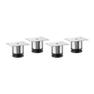 Voetenset voor Koelwerkbank met Onderbouw - Set van 4