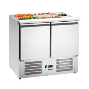 Gekoelde Saladette met 2 Deuren - 2 x GN 1/1 en 3 x GN 1/6