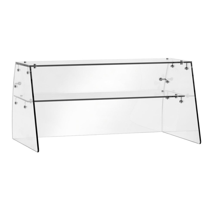 Glazen Vitrine voor Gekoelde Saladette met 2 Deuren Glazen Vitrine voor Gekoelde Saladette met 2 Deuren