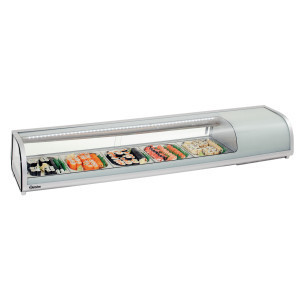 Gekoelde Sushi Vitrine - 5 x GN 1/2