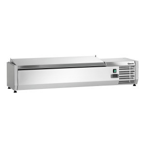 Saladette Koelkast om op te zetten RVS - 5 x GN 1/4