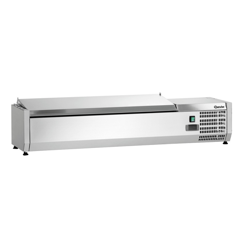 Refrigerated Saladette to Place Stainless Steel - 5 x GN 1/4 Refrigerated Saladette to Place Stainless Steel - 5 x GN 1/4