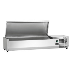 Saladette Koelkast om op te zetten RVS - 5 x GN 1/4