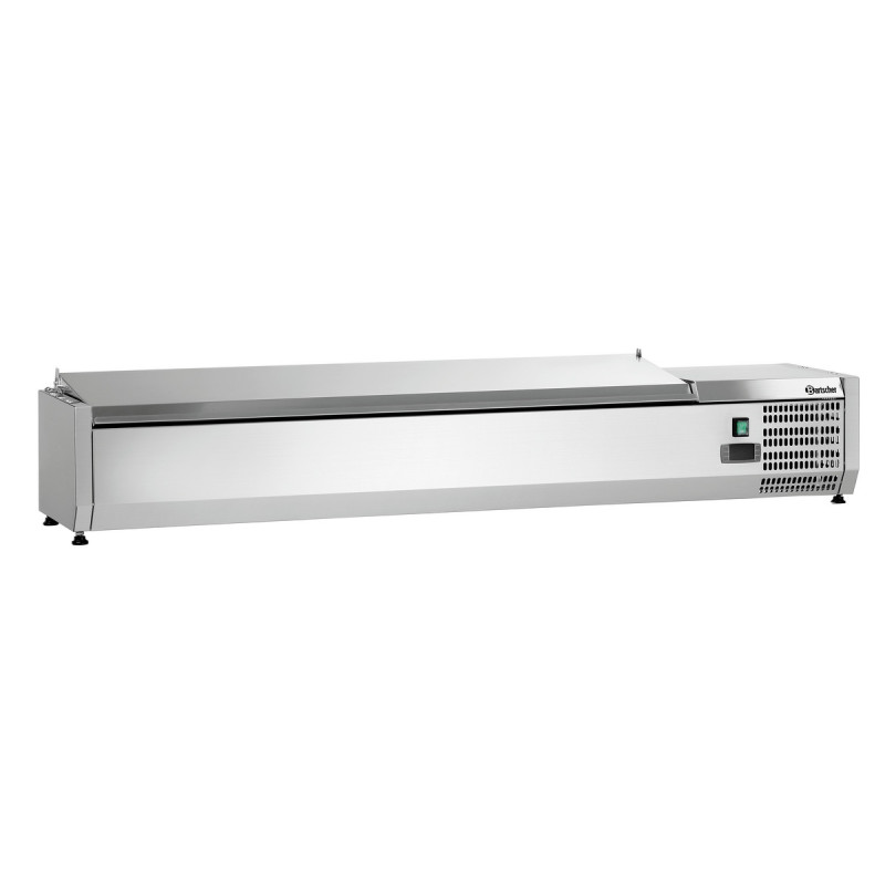 RVS gekoelde saladette om op te zetten - 7 x GN 1/4 RVS gekoelde saladette om op te zetten - 7 x GN 1/4