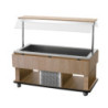 Children's Hot Buffet Trolley - 4 x GN 1/1