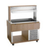 Chariot Buffet Chaud - 3 x GN 1/1