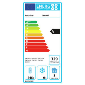 Witte Positieve Koelkastkast - 590 L