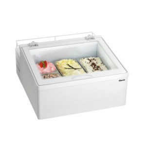 Vitrine voor IJs om Neer te Zetten - 3 x 5 L - Bartscher