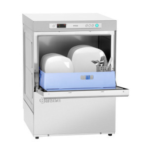 Dishwasher with Drain Pump and Detergent Dispenser - 50 x 50 cm - Bartscher