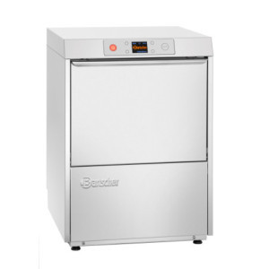 Dishwasher with Drain Pump and Detergent Dispenser - 50 x 50 cm - Bartscher