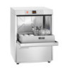 Dishwasher with Drain Pump, Softener, and Detergent Dispenser - 50 x 50 cm - Bartscher
