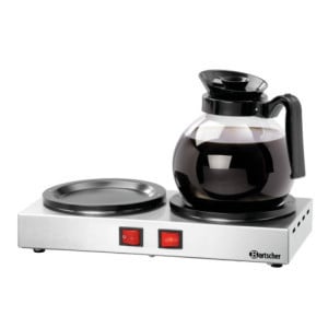 Koffiezetapparaat Verwarming - 2 Plaatjes - Bartscher
