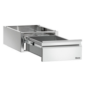 Lade 1 x GN 1/1 voor Kolom Laden 3 x GN 1/1 - Bartscher