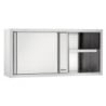 Hängeschrank aus Edelstahl - L 1200 mm - Bartscher