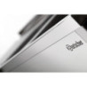 Dubbele spoelbak met vaatwasserdoorgang, achterwand en onderplank - L 1800 x D 700 mm - Bartscher