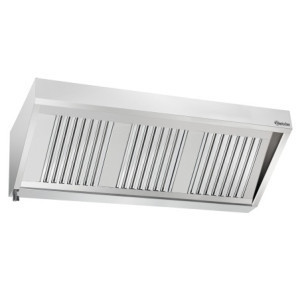 Wandhaube mit Beleuchtung - L 1600 x T 700 mm - Bartscher