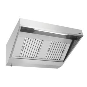 Wandhaube mit Motor und Beleuchtung - B 1400 x T 900 mm - Bartscher