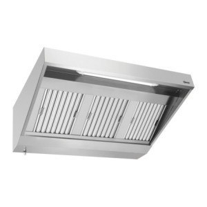 Wandkap met Motor en Verlichting - L 1500 x D 900 mm - Bartscher