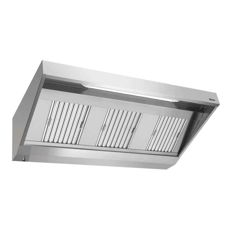 Wandkap met Motor en Verlichting - L 1800 x D 900 mm - Bartscher Wandkap met Motor en Verlichting - L 1800 x D 900 mm - Bartscher