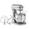 KitchenAid Mixer Zilver - 6,6 L - Bartscher