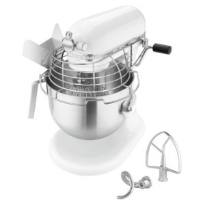 Batteur KitchenAid Blanc - 6,9 L - Bartscher
