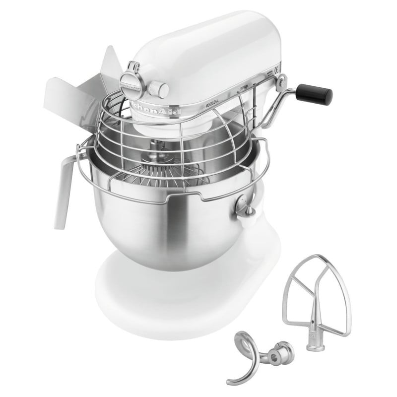 KitchenAid Mixer Wit - 6,9 L - Bartscher KitchenAid Mixer Wit - 6,9 L - Bartscher