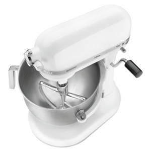 Batteur KitchenAid Blanc - 6,9 L - Bartscher
