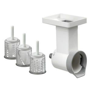 Accessoires Groentesnijder 3 Trommels voor KitchenAid Mixer - Bartscher